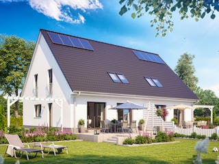 Massivhaus Das Unverbesserliche DS65 von Heinz von Heiden Zentrale Schlüsselfertig ab 228515€, Außenansicht 1