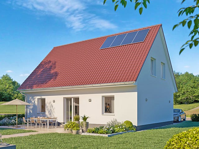 Massivhaus Das Unverbesserliche S530 von Heinz von Heiden Zentrale Schlüsselfertig ab 244711€, Außenansicht 1
