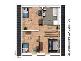 Massivhaus Das Unverbesserliche S621 von Heinz von Heiden Zentrale Schlüsselfertig ab 239840.0€, Grundriss 2