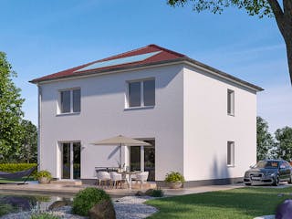 Massivhaus Die Unverbesserliche V150 von Heinz von Heiden Zentrale Schlüsselfertig ab 253616.6€, Stadtvilla Außenansicht 1