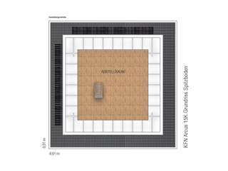 Massivhaus Arcus 15K von Heinz von Heiden Zentrale Schlüsselfertig ab 371506.2€, Stadtvilla Grundriss 3