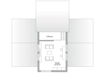 Fertighaus Brave 180 von Danwood Schlüsselfertig ab 380100€, Bungalow Innenansicht 6