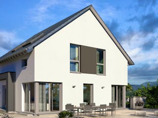 Fertighaus Design 17 von OKAL Haus Schlüsselfertig ab 433900€,  Außenansicht 1