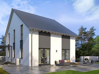 Fertighaus Design 29 von OKAL Haus Schlüsselfertig ab 453900€,  Außenansicht 1