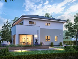 Fertighaus FamilyStyle 20.02 W von massa haus Ausbauhaus ab 198999€, Stadtvilla Innenansicht 2