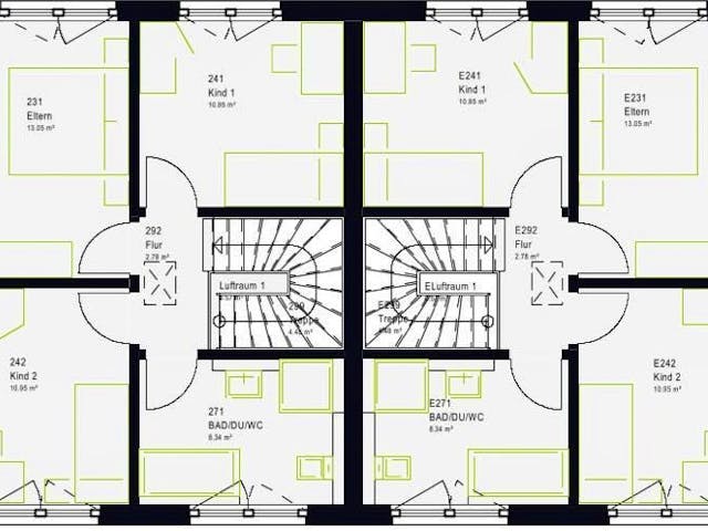 Fertighaus FamilyStyle 20.04 W von massa haus Ausbauhaus ab 205999€, Stadtvilla Innenansicht 5