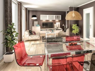 Massivhaus Flair 125 von Schmid-Haus Bausatzhaus ab 330000€,  Innenansicht 1