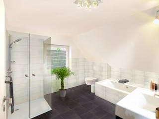 Massivhaus Flair 125 von Schmid-Haus Bausatzhaus ab 330000€,  Innenansicht 2