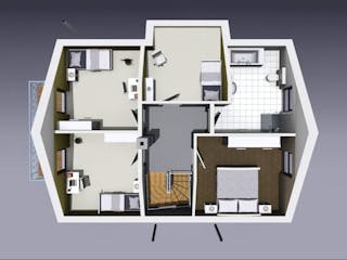 Massivhaus Hausidee "Family Home" von BickelBau Massivhäuser, Innenansicht 5