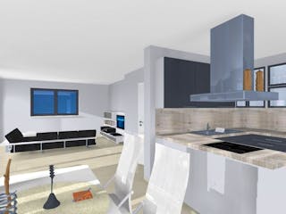 Massivhaus Hausidee "Stadtvilla 23" von BickelBau Massivhäuser, Stadtvilla Innenansicht 2