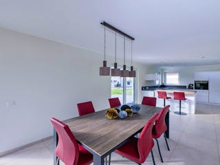 Fertighaus Jubiläumshaus Stadtvilla mit Flachdach von Holz & Dach Living Ausbauhaus ab 284499€, Stadtvilla Innenansicht 2