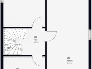 Fertighaus LifeStyle 13.01 W von massa haus Ausbauhaus ab 157999€, Stadtvilla Innenansicht 3