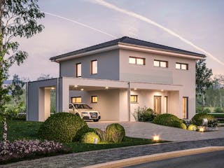 Fertighaus LifeStyle 16.01 W von massa haus Ausbauhaus ab 177999€, Stadtvilla Innenansicht 2