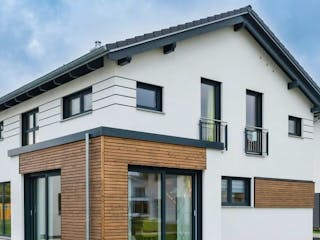 Fertighaus Musterhaus Modena von RENSCH-HAUS,  Außenansicht 1