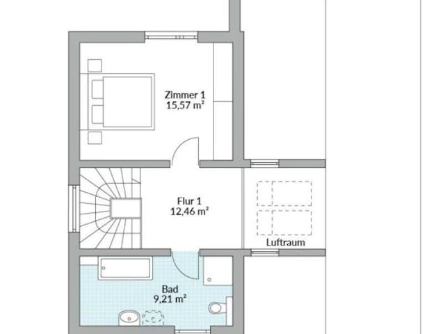 Fertighaus Perfect 135.1 von Danwood Schlüsselfertig ab 287600€, Pultdachhaus Innenansicht 6