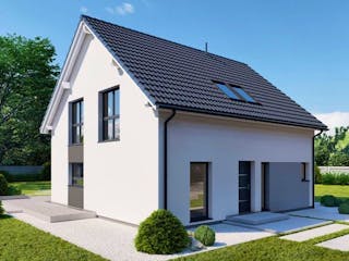 Fertighaus Point 153.1 von Danwood Schlüsselfertig ab 318600€, Satteldach-Klassiker Innenansicht 1