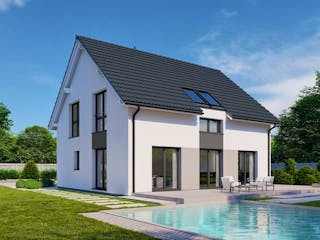 Fertighaus Point 153.1 von Danwood Schlüsselfertig ab 318600€, Satteldach-Klassiker Innenansicht 3