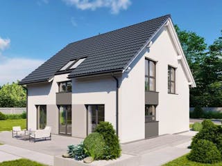 Fertighaus Point 153.1 von Danwood Schlüsselfertig ab 318600€, Satteldach-Klassiker Innenansicht 4