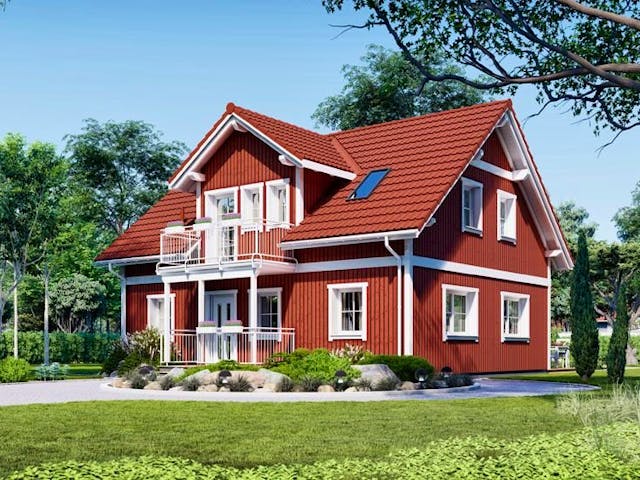 Fertighaus Point 154.10 von Danwood Schlüsselfertig ab 313000€, Satteldach-Klassiker Innenansicht 1
