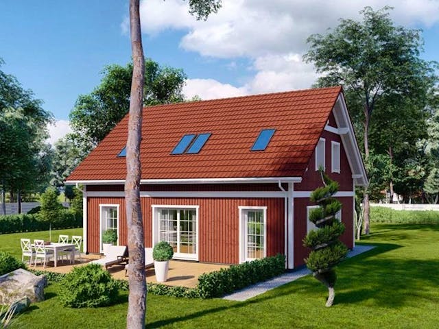 Fertighaus Point 154.10 von Danwood Schlüsselfertig ab 313000€, Satteldach-Klassiker Innenansicht 4