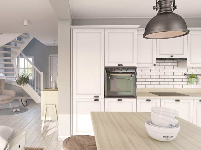 Fertighaus Point 154.10 von Danwood Schlüsselfertig ab 313000€, Satteldach-Klassiker Innenansicht 7