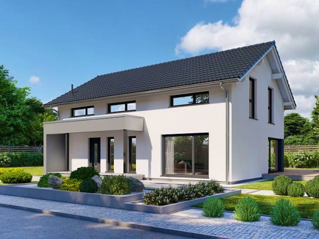Fertighaus Point 162 von Danwood Schlüsselfertig ab 309800€, Satteldach-Klassiker Innenansicht 1