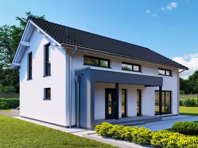 Fertighaus Point 162 von Danwood Schlüsselfertig ab 309800€, Satteldach-Klassiker Innenansicht 2