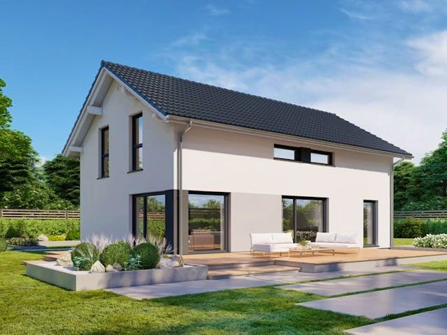 Fertighaus Point 162 von Danwood Schlüsselfertig ab 309800€, Satteldach-Klassiker Innenansicht 3