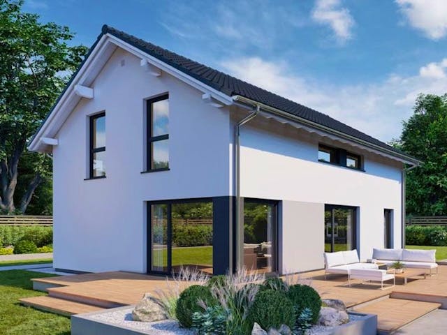 Fertighaus Point 162 von Danwood Schlüsselfertig ab 309800€, Satteldach-Klassiker Innenansicht 4