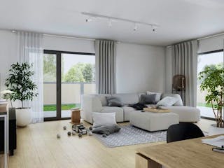 Fertighaus Point 177.1 von Danwood Schlüsselfertig ab 340400€, Satteldach-Klassiker Innenansicht 5