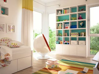 Fertighaus SUNSHINE 113 V5 von Living Fertighaus Schlüsselfertig ab 296744€, Satteldach-Klassiker Innenansicht 5