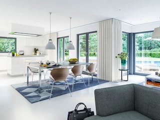 Fertighaus SUNSHINE 143 V7 von Living Fertighaus Schlüsselfertig ab 424228€, Cubushaus Innenansicht 4