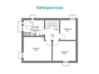 Massivhaus EFH Klassik 80 von invivo haus Schlüsselfertig ab 377193€, Satteldach-Klassiker Grundriss 3
