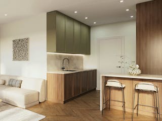 Fertighaus Mehrfamilienhaus More 5.1 von KAMPA - Mehrfamilienhäuser Schlüsselfertig ab 1741042€, Cubushaus Innenansicht 2