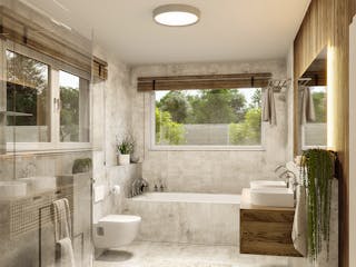 Fertighaus Signature C108 von KAMPA Schlüsselfertig ab 457103€, Bungalow Innenansicht 1