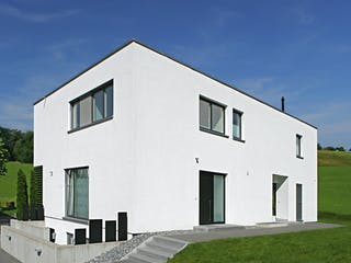 Fertighaus Haus Ehrenbach von Keitel-Haus Schlüsselfertig ab 648586€, Cubushaus Außenansicht 3
