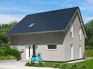 Fertighaus Lissabon von Fingerhut Haus Schlüsselfertig ab 377111€, Satteldach-Klassiker Außenansicht 2