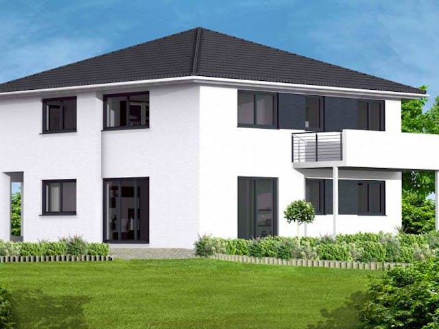 Massivhaus Stadtvilla 5 von Massive Wohnbau, Stadtvilla Außenansicht 1 Massivhaus Stadtvilla 5 von Massive Wohnbau, Stadtvilla Außenansicht 1