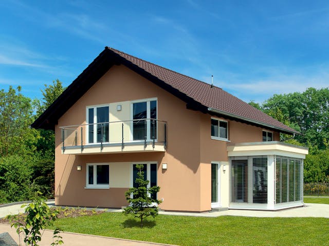 Fertighaus MH Erfurt - MEDLEY 3.0 von FingerHaus Schlüsselfertig ab 422899€, Satteldach-Klassiker Außenansicht 1 Fertighaus MH Erfurt - MEDLEY 3.0 von FingerHaus Schlüsselfertig ab 422899€, Satteldach-Klassiker Außenansicht 1