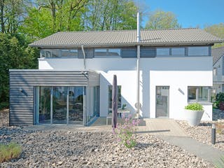 Fertighaus Musterhaus Bad Vilbel - KUBUS Edition Holz von Meisterstück-HAUS Schlüsselfertig ab 459296€, Außenansicht 3