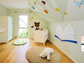 Fertighaus MH LIFE von WEISS Holzhaus Schlüsselfertig ab 418844€, Satteldach-Klassiker Innenansicht 11