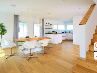 Fertighaus MH LIFE von WEISS Holzhaus Schlüsselfertig ab 418844€, Satteldach-Klassiker Innenansicht 3