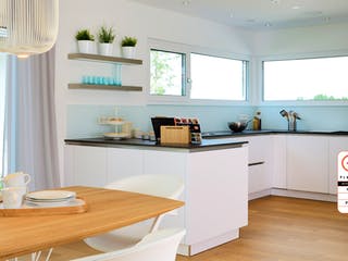 Fertighaus MH LIFE von WEISS Holzhaus Schlüsselfertig ab 418844€, Satteldach-Klassiker Innenansicht 4