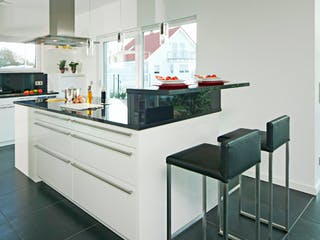 Fertighaus MH STYLE von WEISS Holzhaus Schlüsselfertig ab 609419€, Pultdachhaus Innenansicht 3