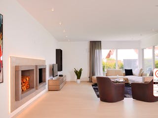 Fertighaus MH VITA von WEISS Holzhaus Schlüsselfertig ab 663300€, Bungalow Innenansicht 1