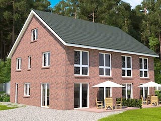 Massivhaus 2NICE von Kagebau,  Außenansicht 1