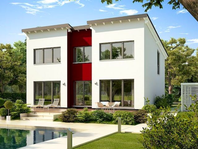 Massivhaus ARCHITEKTENHAUS VIO PLUS von Kern-Haus Chemnitz Schlüsselfertig ab 396900€,  Außenansicht 1