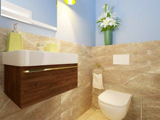 Massivhaus Bungalow BL 115 Variante K von Baudirekt,  Innenansicht 1