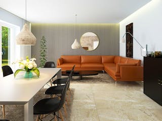 Massivhaus Bungalow BL 115 Variante K von Baudirekt,  Innenansicht 3