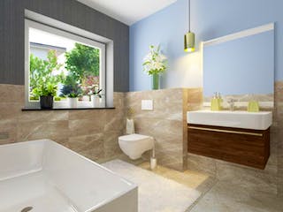 Massivhaus Bungalow BL 115 Variante K von Baudirekt,  Innenansicht 10